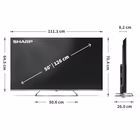 Immagine di Tv 50" uhd 4K (3840x2160) SHARP 50" MiniLED QLED UHK 4K 50JP7765E