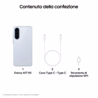 Immagine di Smartphone 128GB SAMSUNG GALAXY A57 8+128GB ICYBLUE SM-A576BLBBEUE