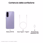 Immagine di Smartphone 128GB SAMSUNG GALAXY A57 8+128GB LILAC SM-A576BZVBEUE