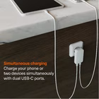 Immagine di Chargeplus dual USB-C slim wall 30w