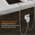 Immagine di Chargeplus dual USB-C slim wall 65w