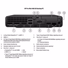 Immagine di Pc Desktop intel core i3 256GB HP Pro Mini 400 G9 gar. 2 anni onsite D5BD5AT