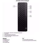 Immagine di Pc Desktop intel core i5 256GB HP ProDesk 2 SFF G1i E gar. 3 anni onsite D5BJ9AT