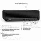Immagine di Pc Desktop intel core i7 512GB HP Elite SFF 800 G9 special edition gar. 3 anni onsi D58RPET