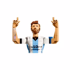 Immagine di Costruzioni LEGO Lionel Messi Leggenda del calcio 43015B