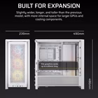 Immagine di Cabinet midi-tower bianco CORSAIR CC-9011297-WW