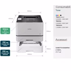 Immagine di Stampante laser a colori a4 BROTHER BROTHER HW 2 HLL8430CDW