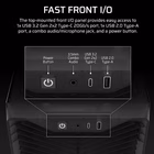 Immagine di Cabinet midi-tower nero CORSAIR 3200D RS MID-TOWER CASE SMOKE CC-9011336-WW