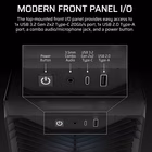 Immagine di Cabinet midi-tower nero CORSAIR 3200D RS ARGB MID-TOWER CASE SMOKE CC-9011346-WW