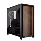 Immagine di Cabinet midi-tower nero CORSAIR FRAME 4000D RS WOOD BLACK/WALNUT CC-9011340-WW