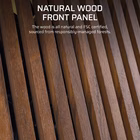 Immagine di Cabinet midi-tower nero CORSAIR FRAME 4000D RS WOOD BLACK/WALNUT CC-9011340-WW