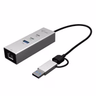 Immagine di Hub 3 2x USB-C 1x USB lan