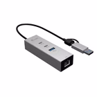 Immagine di Hub 3 2x USB-C 1x USB lan