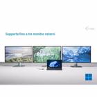 Immagine di Docking USB-C metal nano 3x display