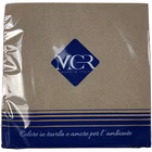 Immagine di Tovagliolo Airlaid in carta a secco MCR 40x40 Dry colore tortora 50 pezzi