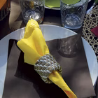 Immagine di Tovagliolo Airlaid in carta a secco MCR 40x40 Dry colore nero 50 pezzi