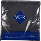 Immagine di Tovagliolo Airlaid in carta a secco MCR 40x40 Dry colore nero 50 pezzi