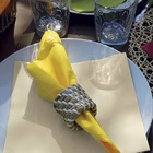 Immagine di Tovagliolo Airlaid in carta a secco MCR 40x40 Dry colore champagne 50 pezzi