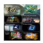 Immagine di Tv 65" uhd 4K (3840x2160) HISENSE 65 E89S MINI LED 4K ULTRA HD SMART VIDAA REFRESH R 65E89S