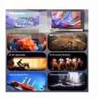 Immagine di Tv 75" uhd 4K (3840x2160) HISENSE 75 E79S QLED 4K ULTRA HD SMART VIDAA 75E79S