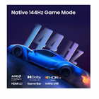 Immagine di Tv 75" uhd 4K (3840x2160) HISENSE 75 E79S PRO QLED 4K ULTRA HD SMART VIDAA REFRESH R 75E79S-PRO