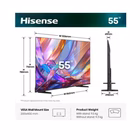 Immagine di Tv 55" uhd 4K (3840x2160) HISENSE 55 E79S QLED 4K ULTRA HD SMART VIDAA 55E79S