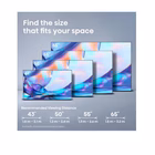 Immagine di Tv 65" uhd 4K (3840x2160) HISENSE 65 A79S QLED 4K ULTRA HD SMART VIDAA - STAND CENTR 65A79S