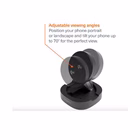 Immagine di Caricabatterie wireless/senza fili nero adattatore proprietario CYGNETT CY5790PPWIR