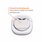 Immagine di Caricabatterie wireless/senza fili bianco adattatore proprietario CYGNETT CY5791PPWIR