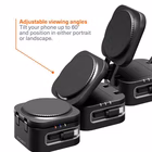 Immagine di Caricabatterie wireless/senza fili nero adattatore proprietario CYGNETT CY5852WCCRC