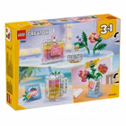 Immagine di Costruzioni LEGO Boccetta di profumo con decorazione floreale 31383