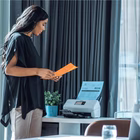Immagine di Scanner per documenti e immagini A4 600 dpi BROTHER Scanner documentale desktop Brother ADS4550W ADS