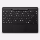 Immagine di Cover alcantara nero MICROSOFT Surface Bundle Tastiera Flex con Slim Pen TASTIERA Y8U-00004