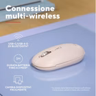 Immagine di TRUST MOUSE WIRELESS HYPERSCROLL RICARICABILE MULTICONNE 26206TRS
