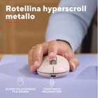 Immagine di TRUST MOUSE WIRELESS HYPERSCROLL RICARICABILE MULTICONNE 26206TRS