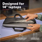 Immagine di Notebook da 14 pet riciclato nero TRUST BORSA LAPTOP/NOTEBOOK FINO A 14" ECO - REALIZZATA 26207