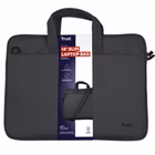 Immagine di Notebook da 14 pet riciclato nero TRUST BORSA LAPTOP/NOTEBOOK FINO A 14" ECO - REALIZZATA 26207