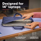 Immagine di Notebook da 14 pet riciclato blu TRUST BORSA LAPTOP/NOTEBOOK FINO A 14" ECO - REALIZZATA 26208TRS