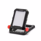 Immagine di Proiettore led da lavoro CROW 30 Watt 3000 Lumen supporto orientabile ricaricabile colore rossoo