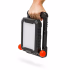 Immagine di Proiettore led da lavoro CROW 30 Watt 3000 Lumen supporto orientabile ricaricabile colore rossoo
