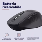 Immagine di TRUST MOUSE WIRELESS RICARICABILE MULTICONNECT WL 2,4GHZ 26021