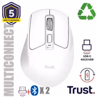 Immagine di TRUST MOUSE WIRELESS RICARICABILE MULTICONNECT WL 2,4GHZ 26022
