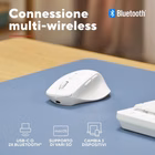 Immagine di TRUST MOUSE WIRELESS RICARICABILE MULTICONNECT WL 2,4GHZ 26022