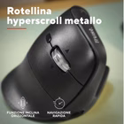 Immagine di TRUST MOUSE ERGONOMICO VERTICALE HYPERSCROLL WIRELESS RI 26107