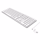 Immagine di CONCEPTRONIC Tastiera USB-A/C sottile, layout QWERTY italiano, KAYNE02WIT