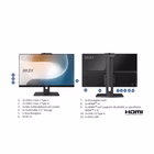Immagine di Pc All-in-One 23,8" non presente intel core 5 512GB MSI MODERN AM242 1M-2268XEU 9S6-AE0721-2268