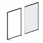 Immagine di Paretina INUNO in PETG trasp. rigato L.101,5x179 (mod.agg.)