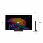 Immagine di Tv 65" uhd 4K (3840x2160) LG ELECTRONICS 65 OLED EVO AI C6 4K ULTRA HD WEBOS26 - BASE CENTR OLED65C6