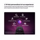 Immagine di Tv 65" uhd 4K (3840x2160) LG ELECTRONICS 65 OLED EVO AI G6 WALL 4K ULTRA HD WEBOS26 OLED65G64LW.API