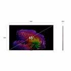 Immagine di Tv 65" uhd 4K (3840x2160) LG ELECTRONICS 65 OLED EVO AI G6 WALL 4K ULTRA HD WEBOS26 OLED65G64LW.API